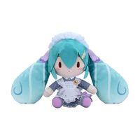 SEGA fuwa petit M Plush - Hatsune Miku Series - Hatsune Miku Classical Maid
