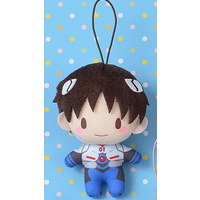 Evangelion Series Plugsuit Mascot feat. Sangatsu Youka Vol. 1 - Shinji Mouth Closed