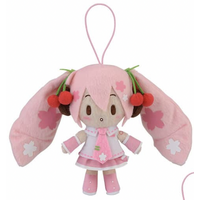 Hatsune Miku Series MP Fluffy Mascot - Sakura Miku - Surprised