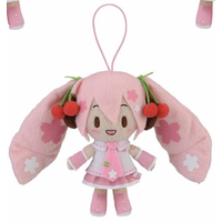 Hatsune Miku Series MP Fluffy Mascot - Sakura Miku - Normal