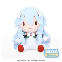 SEGA Fuwapetit - EVANGELION Series - L Plush - Rei Ayanami Long Hair