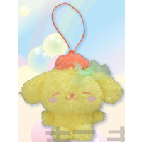 SEGA - Sanrio Characters Cotton Candy Ribbon Mascot - Yurukawa Design - Pom Pom Purin