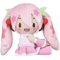 Hatsune Miku Series MP Attaching Plush - Sakura Miku - Mouth Open