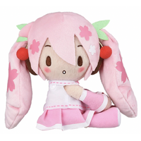 Hatsune Miku Series MP Attaching Plush - Sakura Miku - Surprised