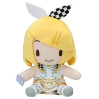 SEGA Fluffy Petite Mini Plush Toys - Project Sekai the Movie - A Broken World and Miku Who Can't Sing - Virtual Singer Vol.2 - Rin Kagamine