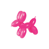 Stretchy Fidget Balloon Dog - Hot Pink