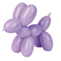 Stretchy Fidget Balloon Dog - Purple