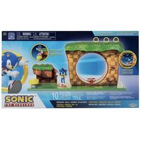 Sonic The Hedgehog - Sonic The Hedgehog Green Hill Zone Playset !