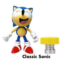 Sonic The Hedgehog - Happy Sonic - 4" -  Wave 5