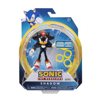 Sonic The Hedgehog - Shadow With Super Rings - 4" -  Wave 8