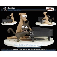 The Simpsons - Bust Ups Figure Series 3 - Snowball II & Santa's Little Helper