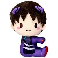 SEGA Kuttsuki Nuigurumi - Rebuild of Evangelion Attaching Plush - Shinji Ikari