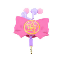 Sailor Moon Reel Type Stereo Earphones - Sailor Moon