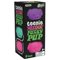 Schylling - NeeDoh - Teenie Funky Pup - 3 Pack