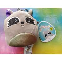 Squishmallows - 3.5 inch Clip - Plush - Max The Raccoon