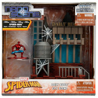 Spider-Man - Nano Scene - Spiderman With The Daily Bugle City Scene
