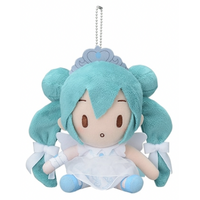 Hatsune Miku Series More Plush Fluffy Hatsune Miku 15th Anniversary - Surprised
