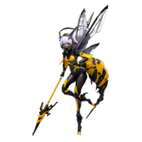 BEE-03W 1/12 WASP GIRL - Bun chan
