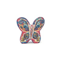 Sequin - Rainbow - Butterfly Cushion