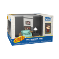 Seinfeld - Elaine with Jerry’s Apartment - Diorama Mini Moments Vinyl Figure