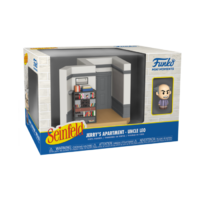 Seinfeld - Uncle Leo  with Jerry’s Apartment - Diorama Mini Moments Vinyl Figure