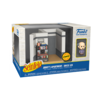 Seinfeld - Uncle Leo  with Jerry’s Apartment - Diorama Mini Moments Vinyl Figure - Chase Variant