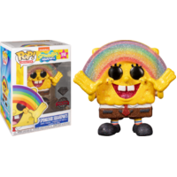 SpongeBob SquarePants - SpongeBob SquarePants with Rainbow Diamond Glitter - Pop! Vinyl Figure