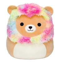 Squishmallows - 7.5″ - Leonard The Rainbow Mane Lion - Animal Collection Plush