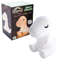 Lil' Dreamers T-Rex - Soft Touch Silicone LED Light