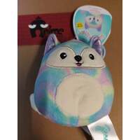 Squishmallows - Felexine The Tie-Dyed Fox -  3.5” Clip-On Mini Plush