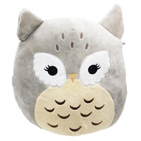 Squishmallows - 12" Nikita The Grey Owl  - Wilderness Series
