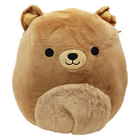 Squishmallows - 12" Greta the Brown Bear  - Wilderness Series