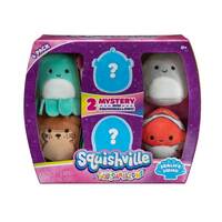 Squishmallow - 6 pack - Sealife Squad