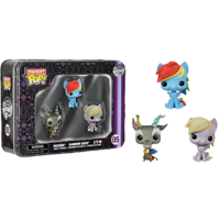My Little Pony - Dash, Discord and Derpy - Pocket Pop 3-Pack Tin