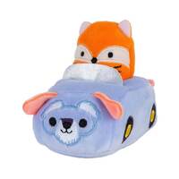 Squishville -James in Purple Car - Mini Squishmallow in Vehicle