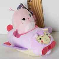 Squishville - Maribel Butterfly & Propeller Plane - Mini Squishmallow in Vehicle