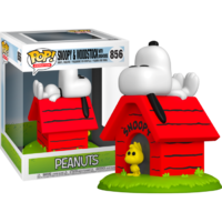 Peanuts - Snoopy & Woodstock with Doghouse Deluxe - Pop! Vinyl Figure