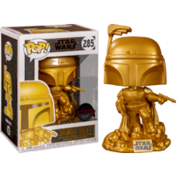Star Wars - Jango Fett Metallic - Gold Pop! Vinyl Figure