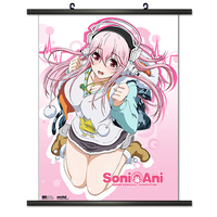 Super Sonico 003 Fabric Wall Scroll Tapestry