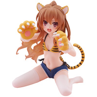TAITO Desktop Cute Figure - Toradora  - Taiga Aisaka Tiger Costume Swimwear Ver.