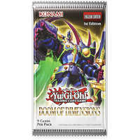 Yu-Gi-Oh - Doom Of Dimensions - 9 x Card Booster Pack