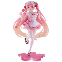 TAITO Sakura Miku Newly Written Figure Japanese Cafe Ver.