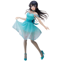 Rascal Does Not Dream of a Dreaming Girl Coreful Figure Mai Sakurajima Clear Dress Ver. PVC