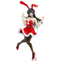 TAITO Coreful Figure - Mai Sakurajima Christmas Santa Bunny Ver. PVC