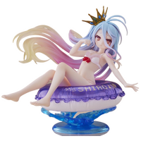 No Game No Life Aqua Float Girls Figure Shiro