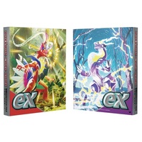 Pokemon Card Game Collection File Koraidon & Miraidon Refillable Ring Binder Pokemon Center Exclusive