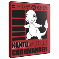 Pokemon Cards - Kanto #0004 Charmander - 9-Pocket Portfolio