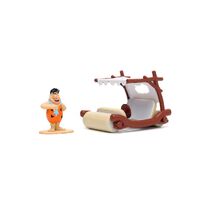 Hollywood Rides - The Flintstones -  Fred Flintstone and Flintmobile - 1:32 Scale Model