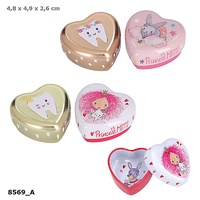 Princess Mimi - Heartshape Tooth Fairy Tin - Sold Separately
