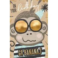 on your birthday - Go Bananas
